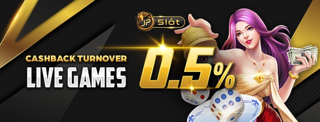 BONUS CASHBACK TURNOVER LIVE GAME 0.5%